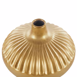 Decorative Vase CERCEI Stoneware 20 cm Gold