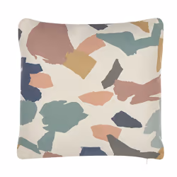 Set of 2 Decorative Cushions FOTHERGILLA 45 x 45 cm Multicolour Abstract Pattern