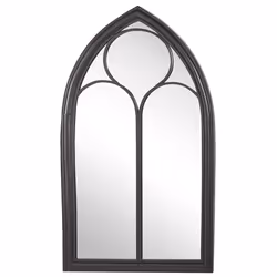 Wall Mirror TRELLY 62 cm 113 cm Metal Black