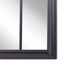 Wall Mirror EMBRY 69 cm 89 cm Metal Black - Additional view 4