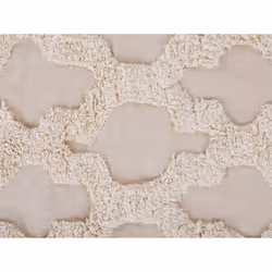 Cotton Area Rug 80 x 150 cm Beige SULUOVA