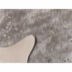 Faux Cowhide Area Rug with Spots 150 x 200 cm Taupe with Gold BOGONG
