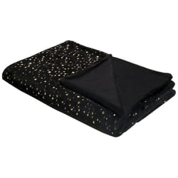 Blanket 130 x 180 cm Black ALAZEYA