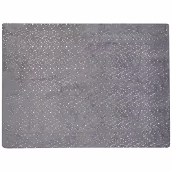 Blanket 130 x 180 cm Grey ALAZEYA