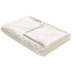 Blanket ALAZEYA 130 x 180 cm Cream