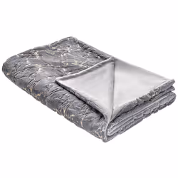 Blanket 150 x 200 cm Grey GODAVARI