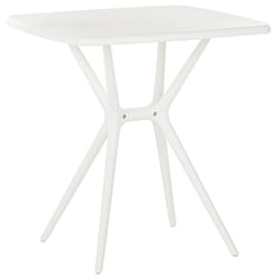 Garden Dining Table SERSALE 70 cm 70 cm White