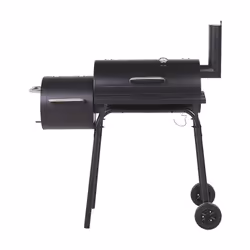 Beliani KATLA Grill Cart Charcoal (fuel) Black - Additional view 6