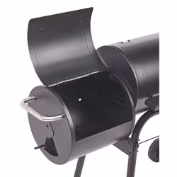 Beliani KATLA Grill Cart Charcoal (fuel) Black - Additional view 8