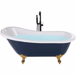 Freestanding Bathtub CAYMAN 1530 x 770 mm Blue
