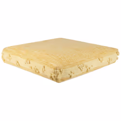 Pouffe CLONE Cotton Yellow 60 cm 60 cm 12 cm