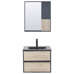 Bathroom Vanity Set TERUEL Grey