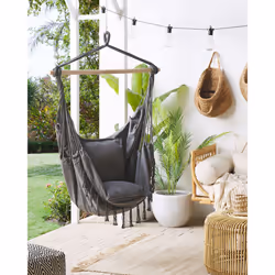 Hanging Chair BONEA Cotton Grey