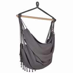 Hanging Chair BONEA Cotton Grey - Additional view 4