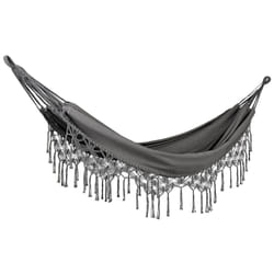 Garden Cotton Hammock Grey ROCCA