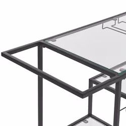 Kitchen Trolley MARCOLA Metal Black - Additional view 5