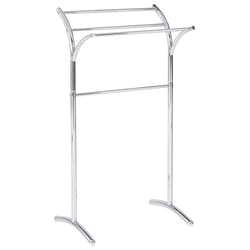 Towel Stand YOPAL Metal Silver