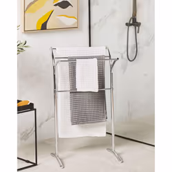 Towel Stand YOPAL Metal Silver