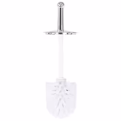 Toilet Roll and Brush Holder SOACHA Metal Silver