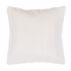 Set of 2 Decorative Cushions PUMILA Faux Fur 45 x 45 cm White Solid