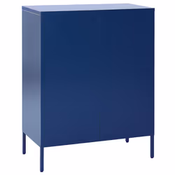 Cabinet WAKATIPU Metal Navy Blue