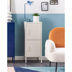 Storage Unit HURON Metal White