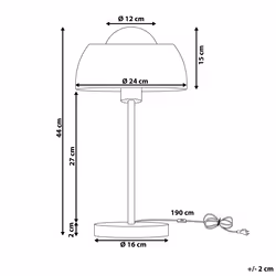 Table Lamp SENETTE Metal White