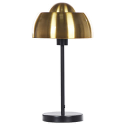 Table Lamp SENETTE Metal Black/ Gold