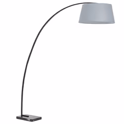 Floor Lamp BENUE Metal Grey