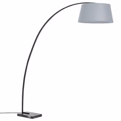 Floor Lamp BENUE Metal Grey
