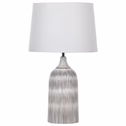 Table Lamp GEORGINA Ceramic Grey