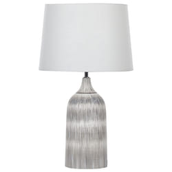 Table Lamp GEORGINA Ceramic Grey