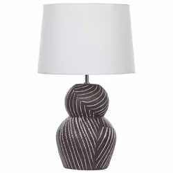 Table Lamp GUAPORE Ceramic Black