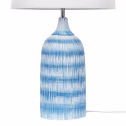 Table Lamp GEORGINA Ceramic Blue - Additional view 4