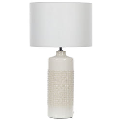 Table Lamp ANSEBA Ceramic Off-White