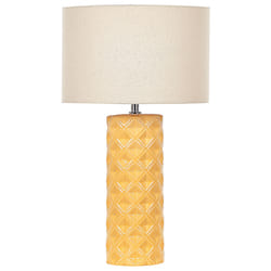 Table Lamp BALONNE Ceramic Yellow