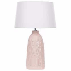 Table Lamp ZARIMA Ceramic Pink