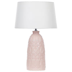 Table Lamp ZARIMA Ceramic Pink