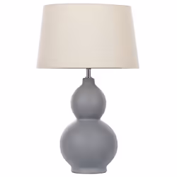 Table Lamp YENISEI Ceramic Grey
