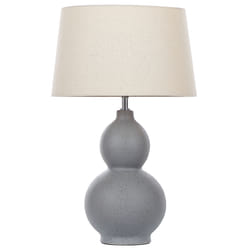 Table Lamp YENISEI Ceramic Grey