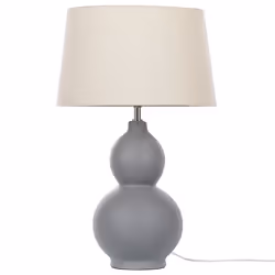 Table Lamp YENISEI Ceramic Grey