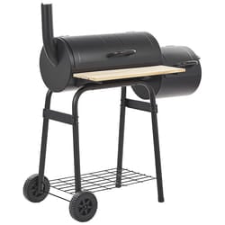 Beliani SATAH Grill Cart Charcoal (fuel) Black