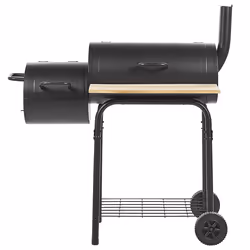 Beliani SATAH Grill Cart Charcoal (fuel) Black - Additional view 3