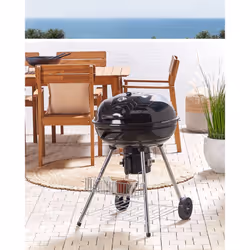 Beliani MARAPI Grill Kettle Charcoal (fuel) Black - Additional view 3