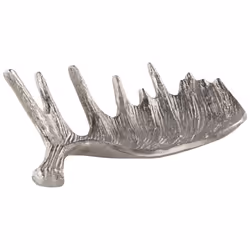 Trinket Dish Moose Antler Silver CARTHAGE