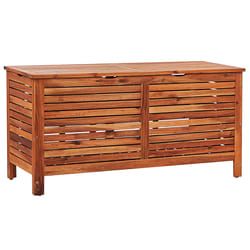 Storage Box RIVIERA Acacia Wood 130 cm 48 cm Brown
