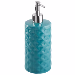 4-Piece Bathroom Accessories Set GUATIRE Ceramic Turquoise