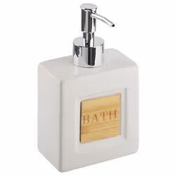 4-Piece Bathroom Accessories Set KOUROU Ceramic Beige