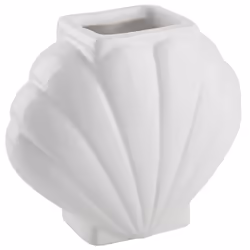 3-Piece Bathroom Accessories Set SHELL Ceramic White - Additional view 4
