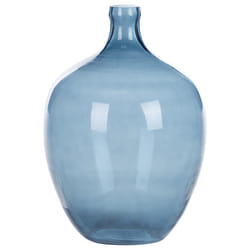 Flower Vase ROTI Glass 39 cm Blue